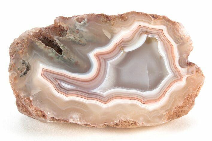 Polished Banded Candy Agate - Malawi #207279